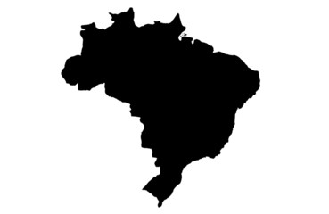 Federative Republic of Brazil - white background