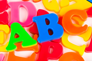Naklejka premium Letters ABC