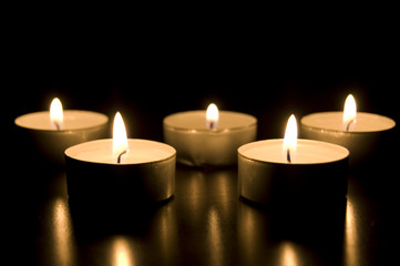 Candles conceptual image.