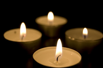 Candles conceptual image.
