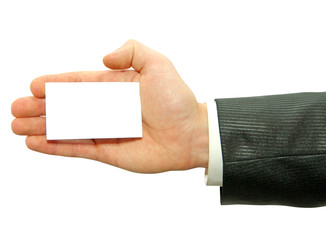 Obraz premium business card