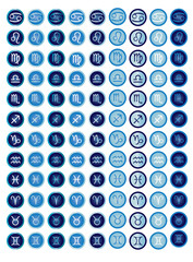 Zodiac icons