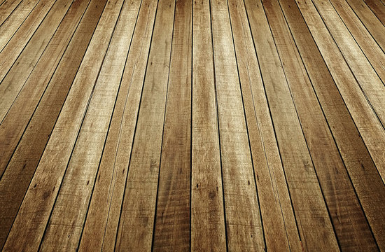 perspective of wood plank background