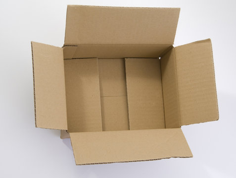 offener Karton