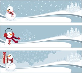 winter banners