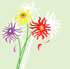 vector floral background