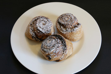 Mohnschnecken am Teller