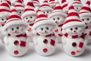 Happy christmas snowmen