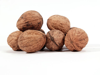 Wallnuss freigestellt