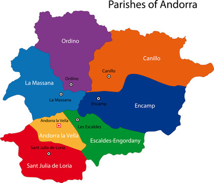 Map of Andora