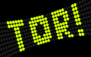 lcd-text tor! © WoGi