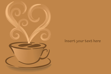 Coffee cup vector