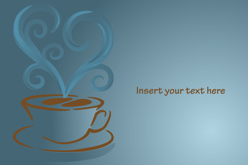 Coffee cup vector