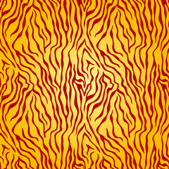 Seamless tiger skin