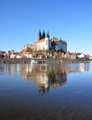 Obraz premium Meißen bei Dresden