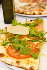 Tomato and Basil Pizza