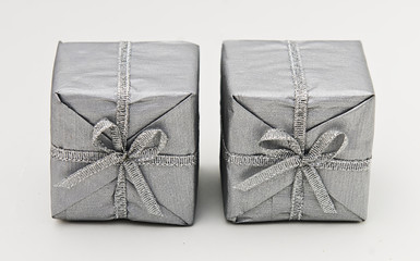 Pair of silver presents
