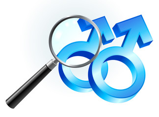 Gay Male Gender Symbols Internet Background