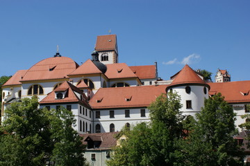 Fototapeta premium Hohes Schloss Füssen / Allgäu