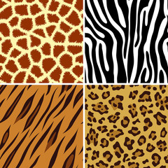 Seamless animal print