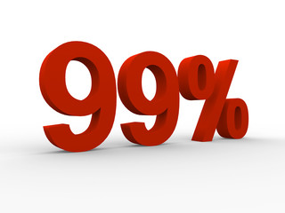 99 percent