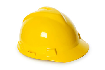 Hard hat isolated on the white background