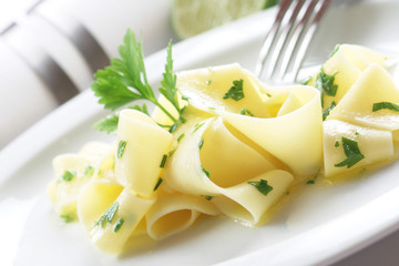 Tagliatelle with Herbs