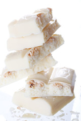 white chocolate.