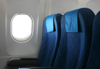 airplane seat and window - 18730005