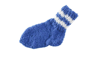 Colorful wool sock