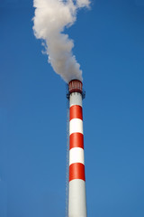 chimney and smoke