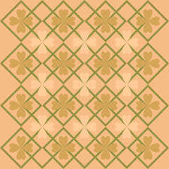 background with checks and flowers