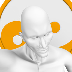 Yin Yang - przeciwstawnie i uzupełniająco. © I.M.R