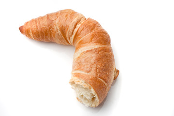 Croissants Gebäck zum Frühstück