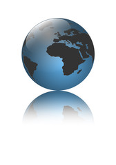 Logo earth globe