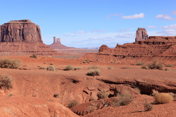 Fototapeta premium cathédrales de pierres de monument valley