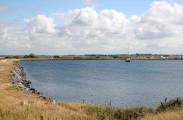 Fototapeta na wymiar lake in Brouersdam, Holland