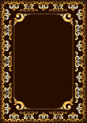 gold frame