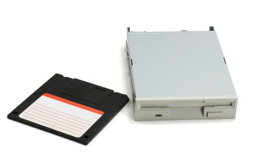 Floppy disk and drive