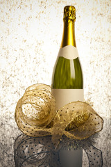 Naklejka premium Celebration with alcohol