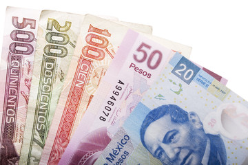 Fototapeta na wymiar Meksykańska Pieniądze