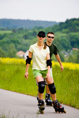 rollerblades for two