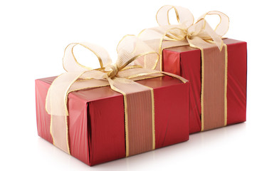 Red foil gifts