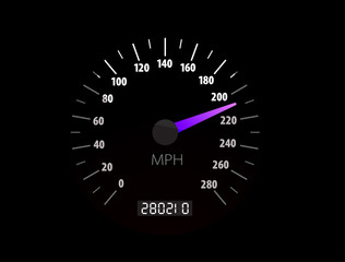 Sppedometer vector illustration