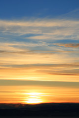 Fototapeta premium Sonnenuntergang