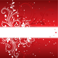 Abstract red background