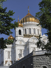 Russland - Moskau, Christi-Erlöser-Kathedrale