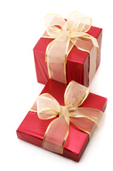 Red foil gifts