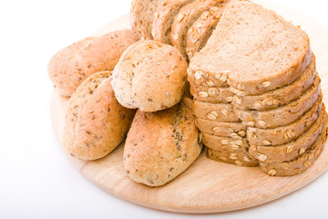 Bread on plate