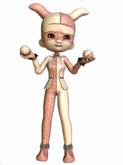 Cute Toon Figure - Jester